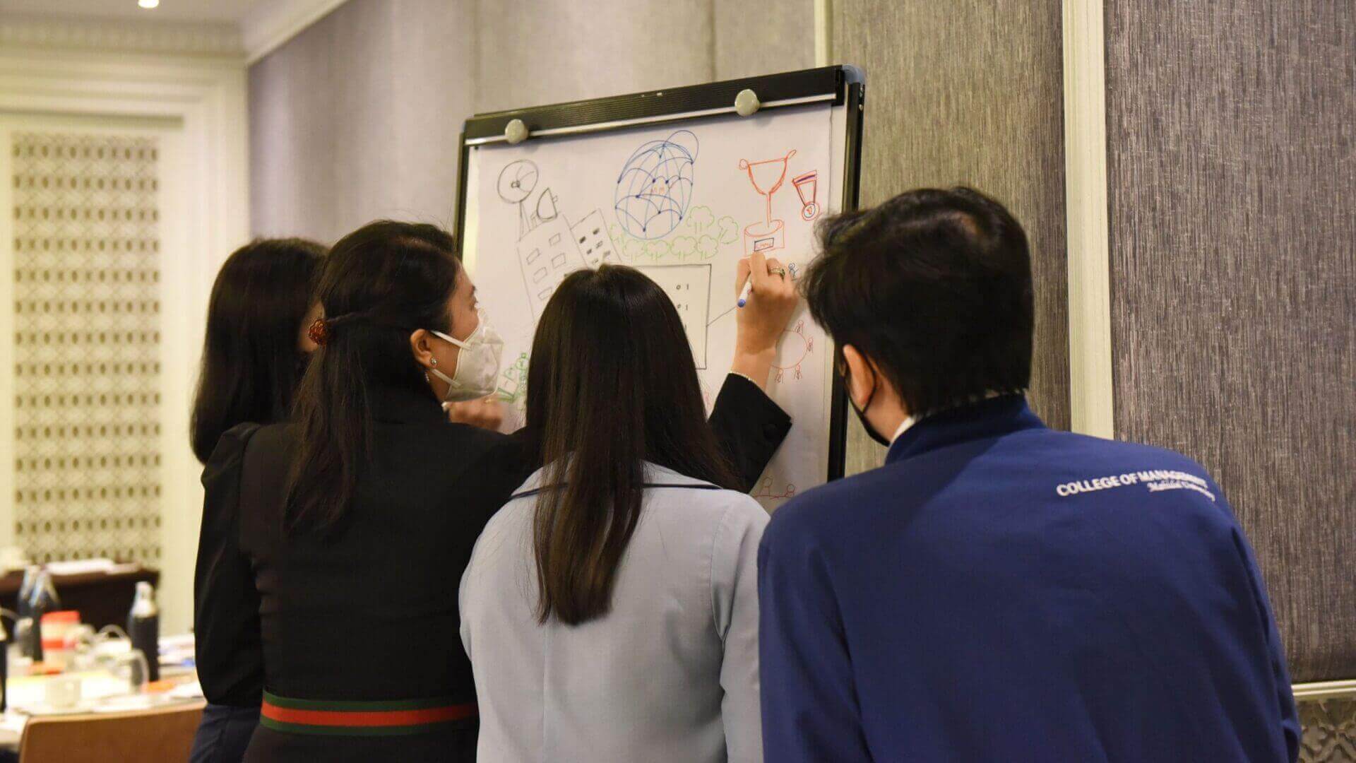 College of Management Mahidol University (CMMU) เข้าร่วมกิจกรรม Workshop ในหัวข้อ 'Strategic Planning Workshop' 2 tUPiDpmQ edited scaled